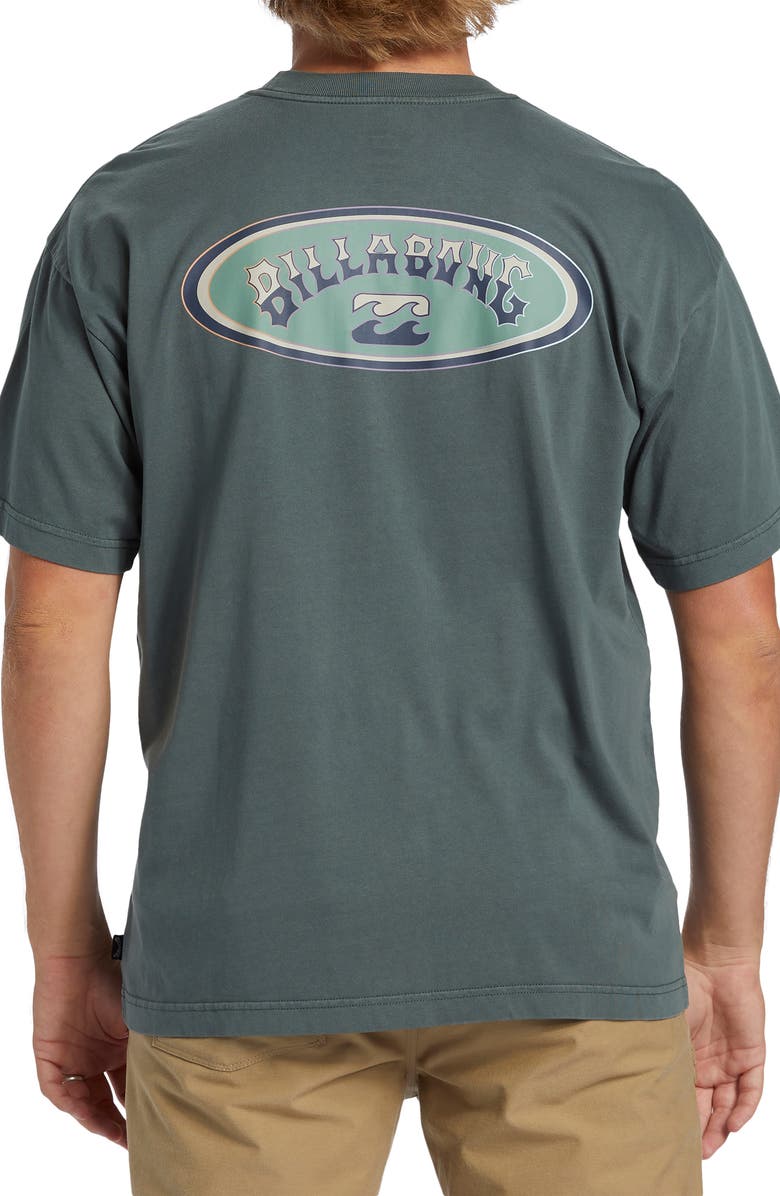 Billabong Arch Wave Cotton Graphic T-Shirt, Alternate, color, 