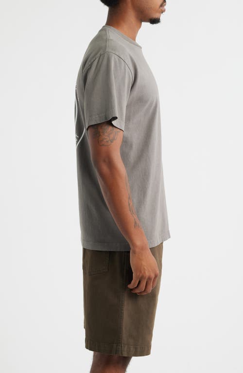 Afield Out Axis Graphic T-shirt In Gray