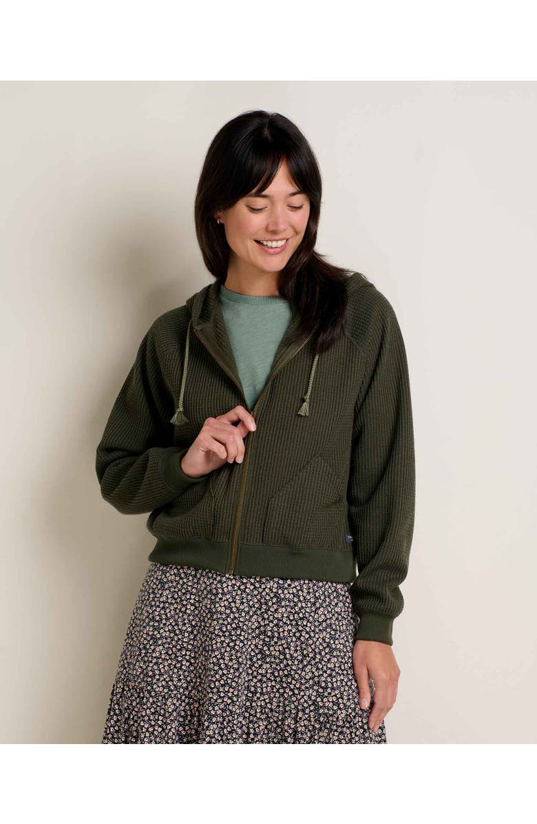 Toad & Co Bitterroot Long Sleeve Hoodie, Main, color, Olive