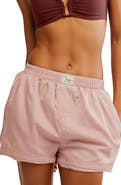 Free People Day to Day Boxer Shorts
