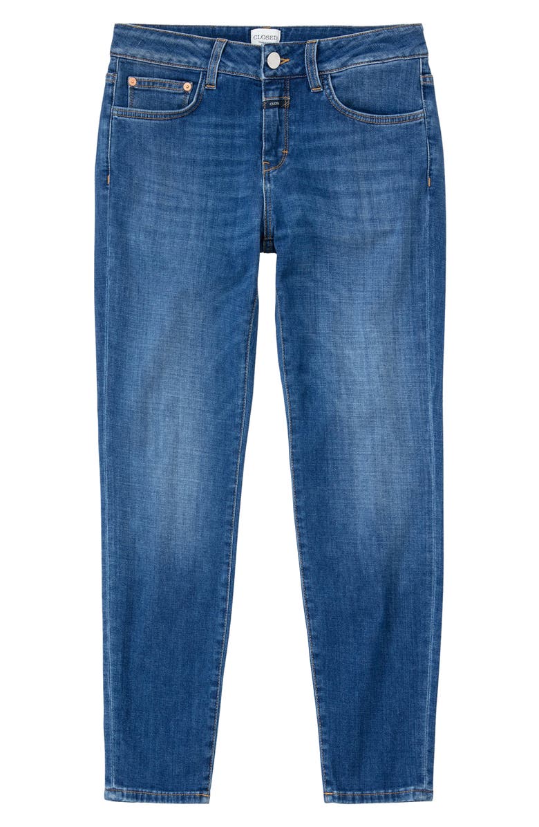 Closed Baker Skinny Jeans, Alternate, color, Dark Blue