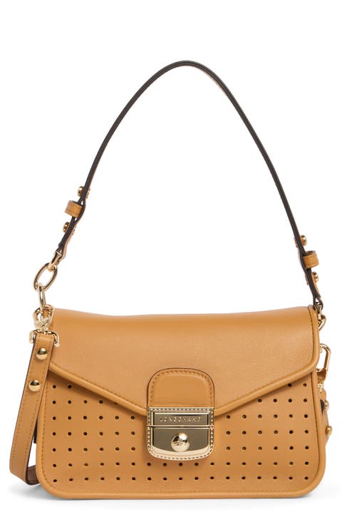 Mademoiselle Leather Crossbody Bag
