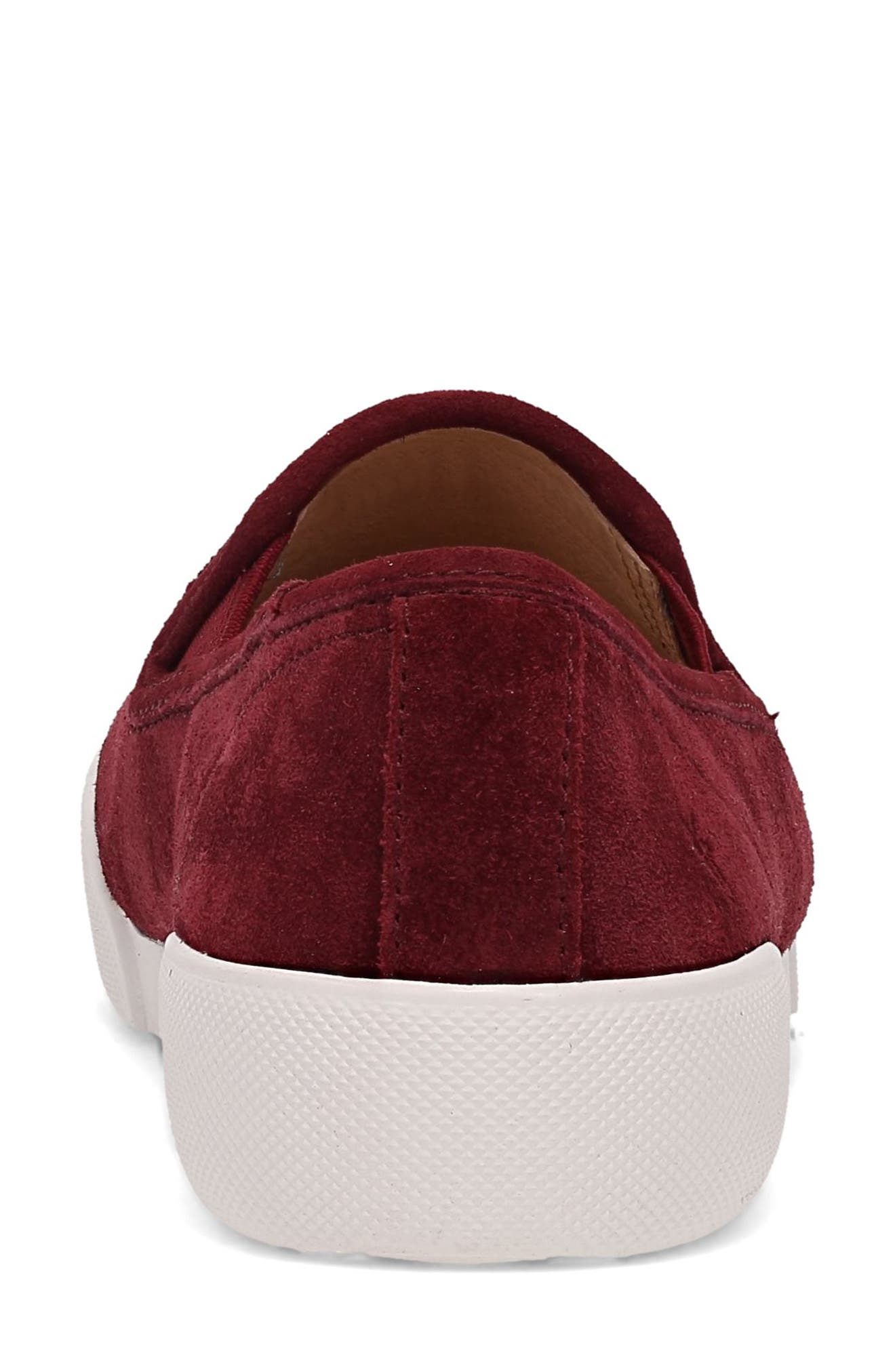 Frye Mia Flat, Alternate, color, Wine