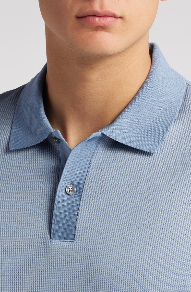 BOSS Parlay Cotton Piqué Polo, Alternate, color, Open Blue