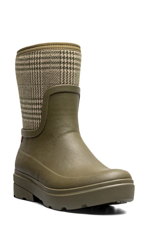 Hazel Mid Zip Rain Boot