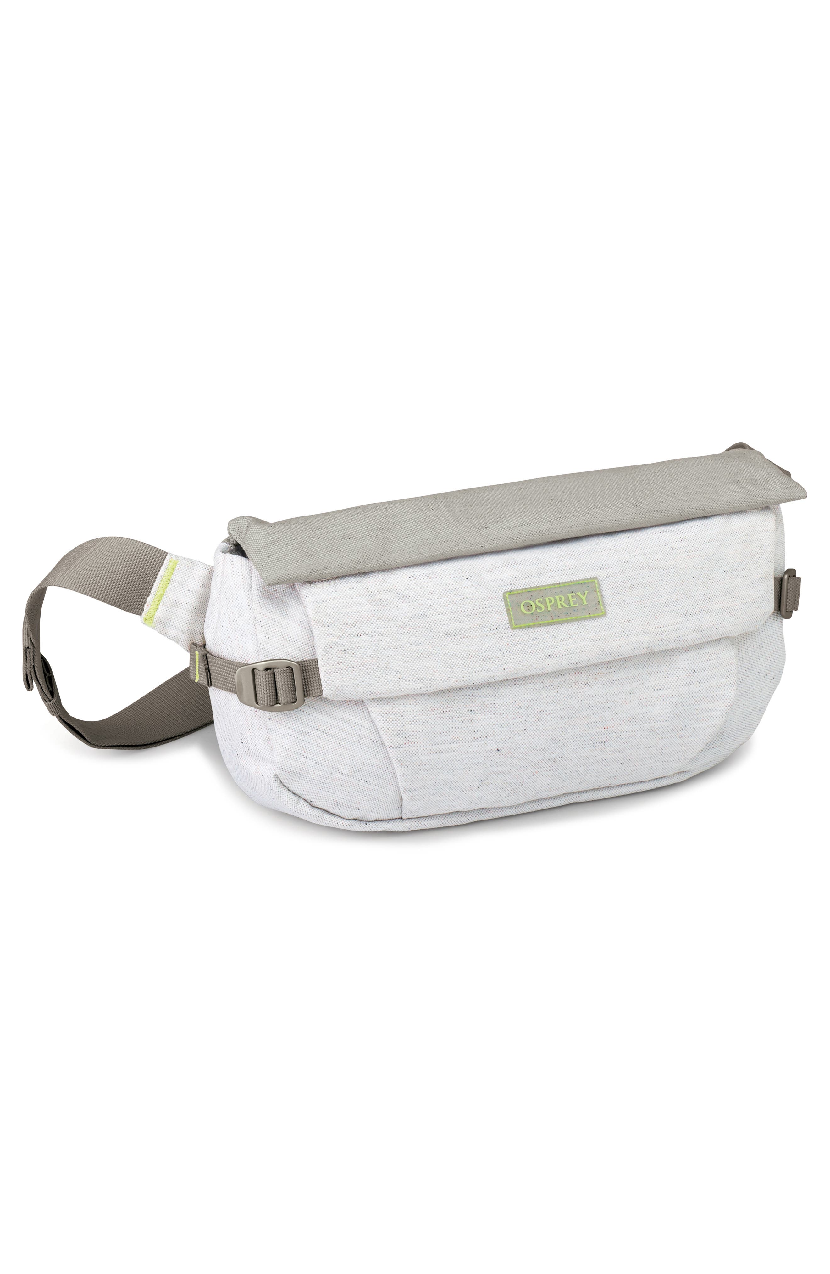 Osprey Arcane Water Repellent Hip Bag, Alternate, color, Pediment Grey Block