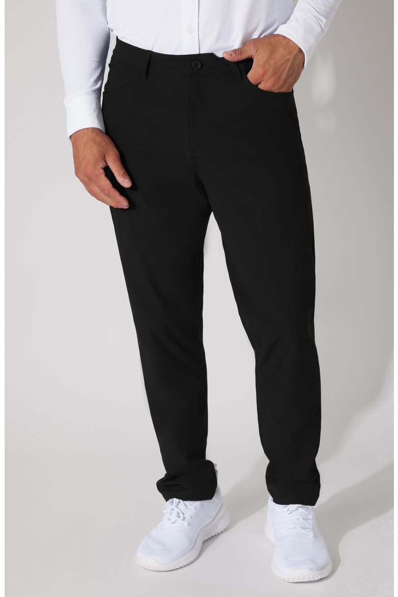 Tricot Prime Time Pants, Main, color, BLACK