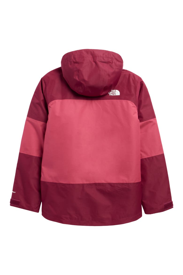 Kids' Freedom Waterproof Insulated Hooded Jacket, Alternate, color, BURGUNDY CRUSH/ FERMENTED CLAY