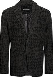 John Varvatos Kai Houndstooth Knit Sport Coat