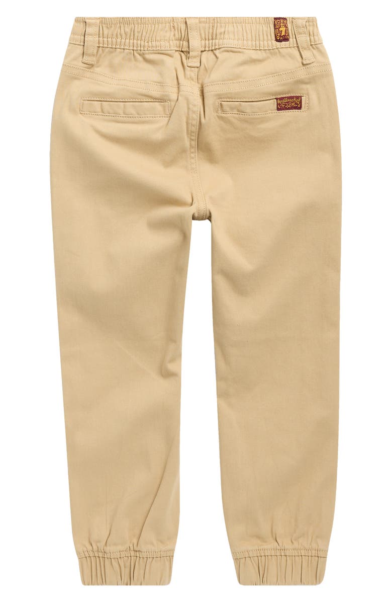 7 For All Mankind Kids' Henley, Joggers & Hooded Quilted Vest Set, Alternate, color, 