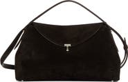 TOTEME T-Lock Curved Leather Top Handle Bag