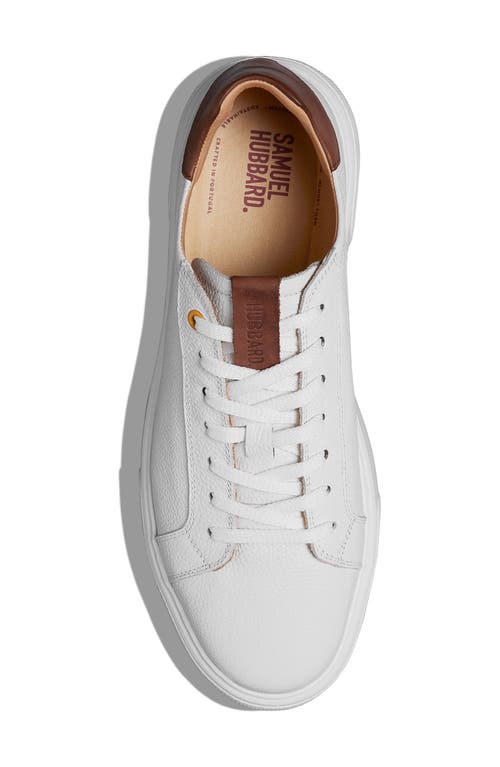 Samuel Hubbard Sunset Sneaker In White