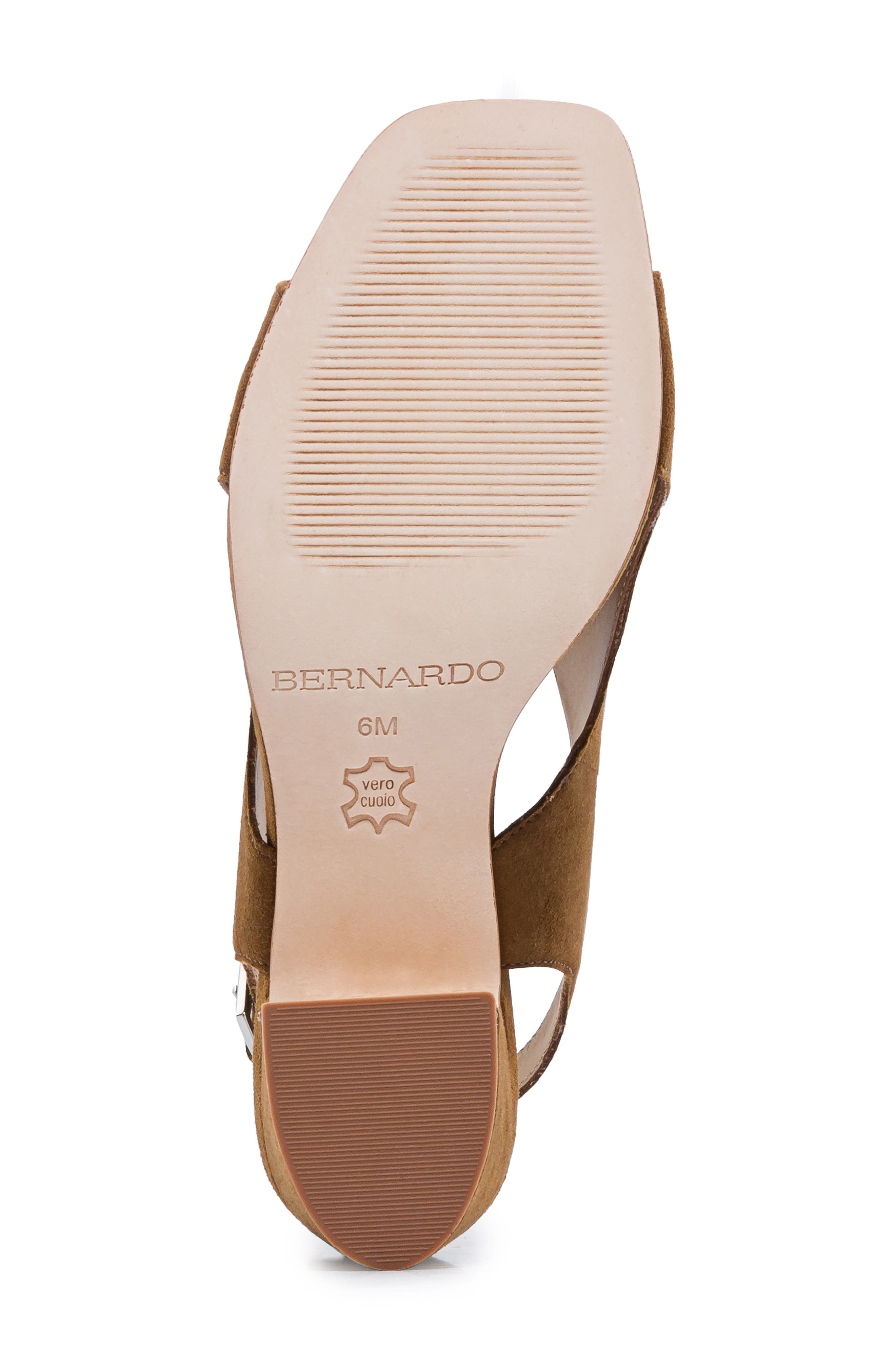 Bernardo Footwear Bedford Slingback Pump, Alternate, color, Safari Suede