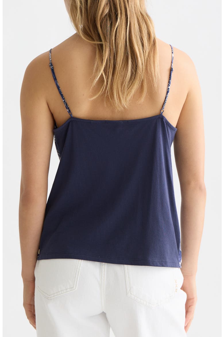 Mixed Print Camisole, Alternate, color, LUCKY BANDANA DRESS BLUES