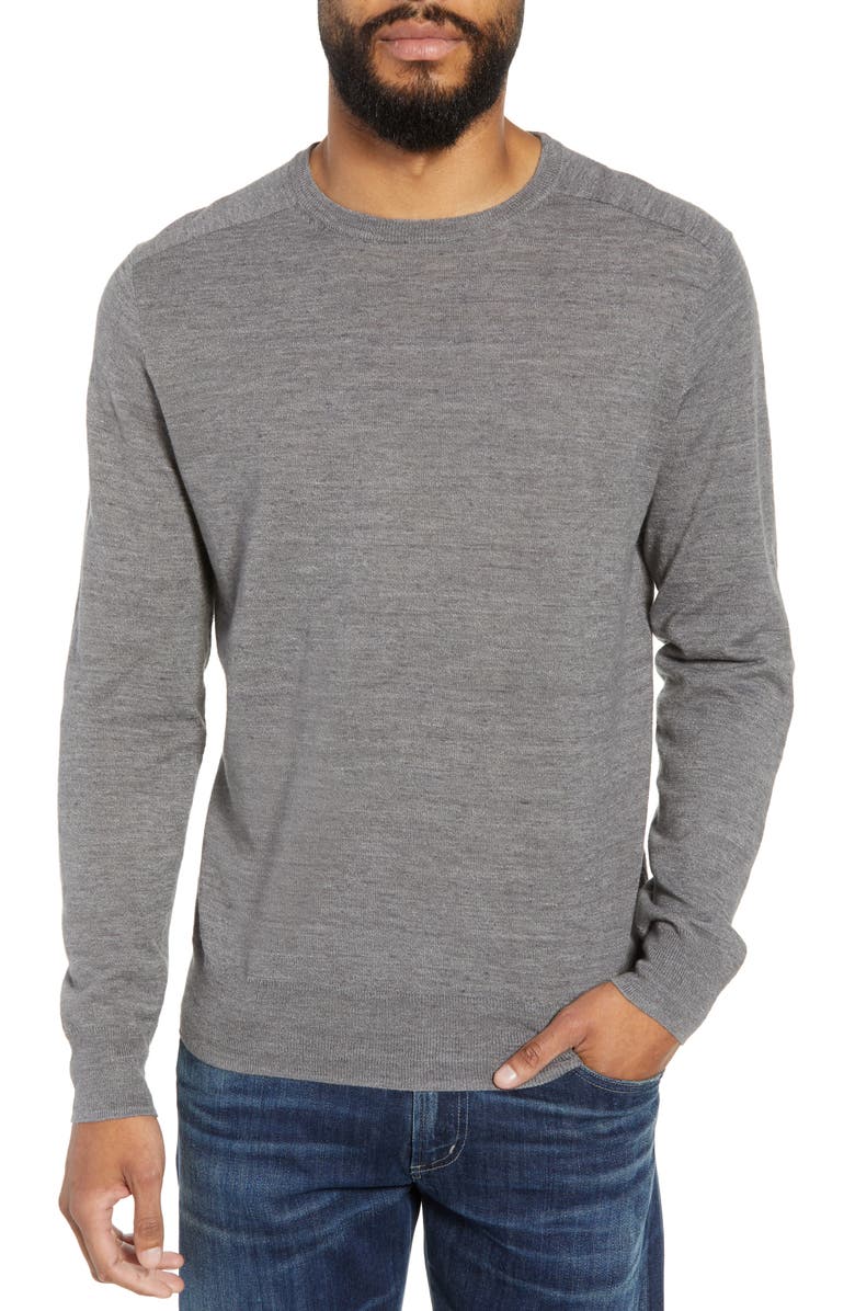 J.Crew Cotton Blend Crewneck Sweater, Main, color, 