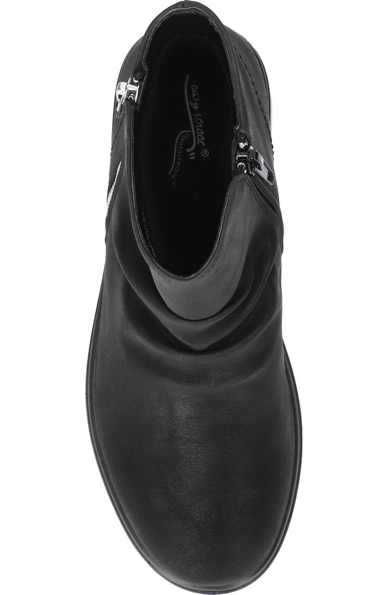 EASY STREET Lyra Bootie, Alternate, color, Black Matte