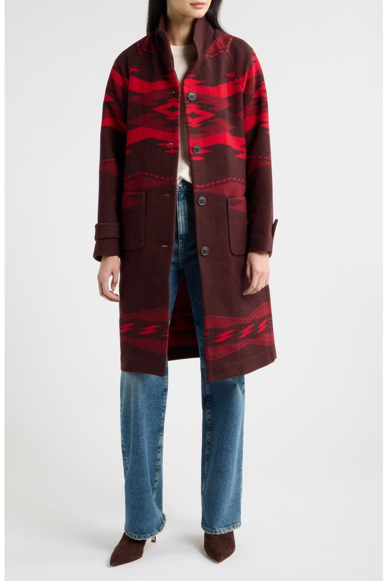 Pendleton Archive Wool Blend Coat (Women) | Nordstrom