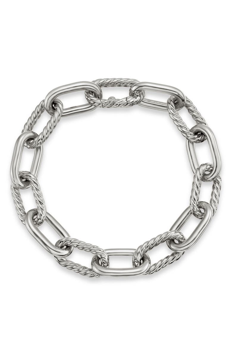 David Yurman DY Madison Chain in Sterling Silver Bracelet, 11mm, Alternate, color, Silver