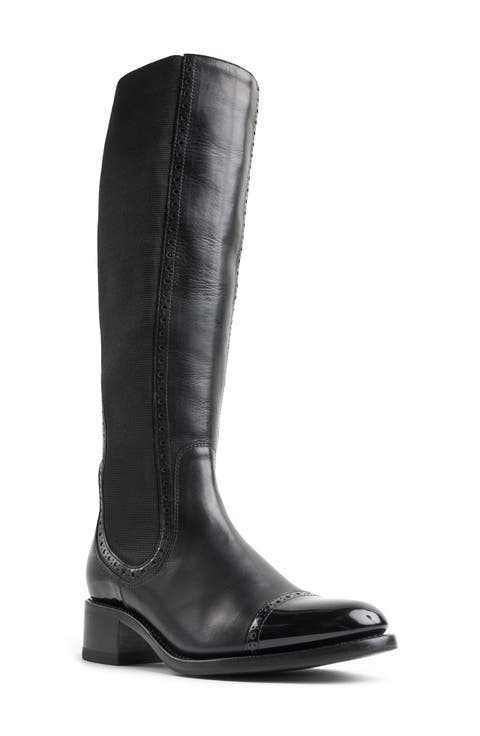 Ms. Brigitte Leather Boot (Women)