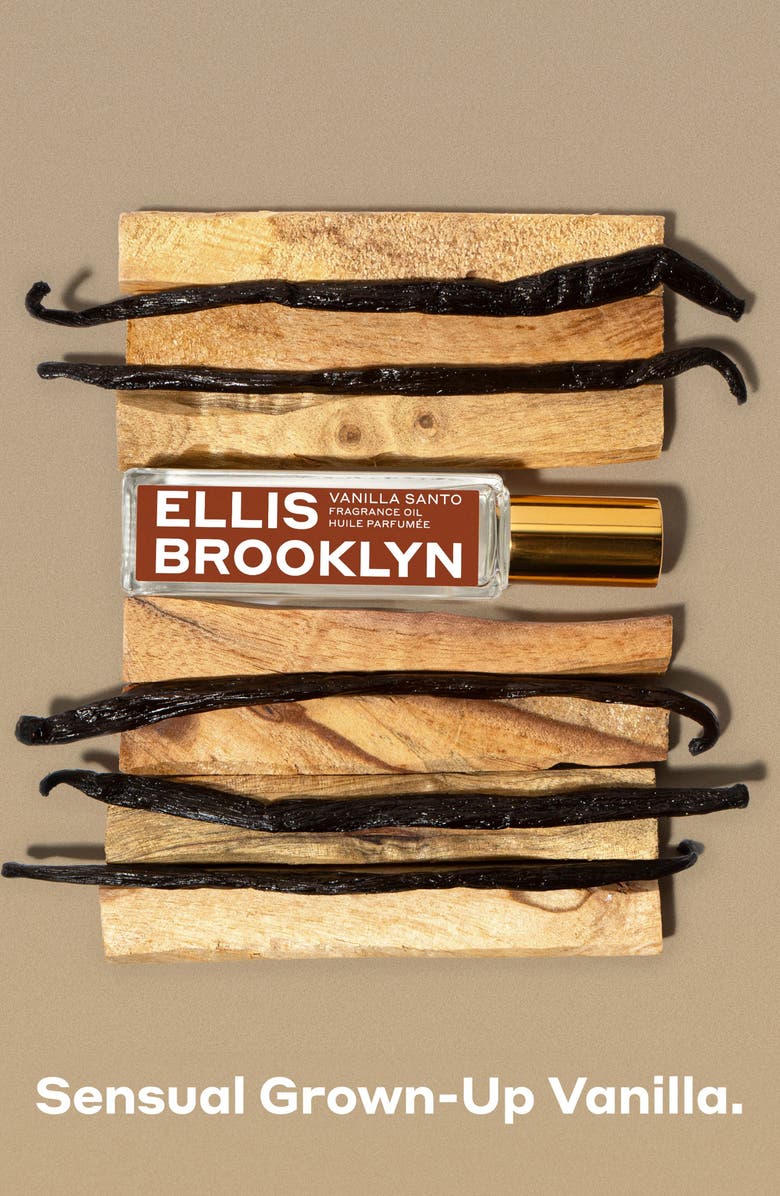 Ellis Brooklyn VANILLA SANTO Perfume Oil Rollerball, Alternate, color,