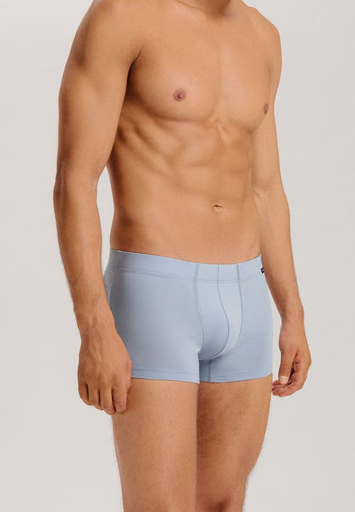 Hanro Cotton Essentials 2-pack Cotton Boxer Briefs With Covered Waistband In Multi
