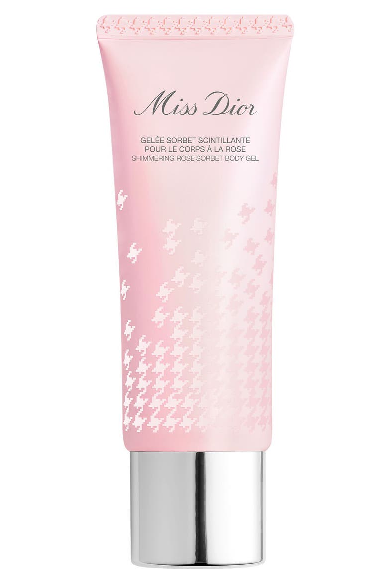 Miss Dior Rose Sorbet Shimmering Body Gel (Nordstrom Exclusive), Main, color, NO COLOR