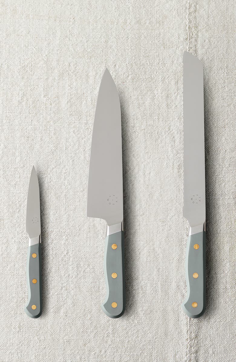 Five Two by Food52 Set of 3 Essential Knives, Main, color,