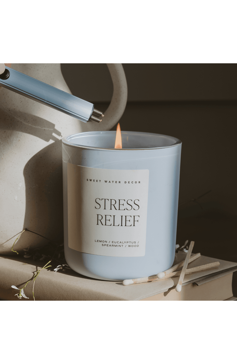 SWEET WATER DECOR Spring and Summer 15 oz Candles, Alternate, color, Stress Relief
