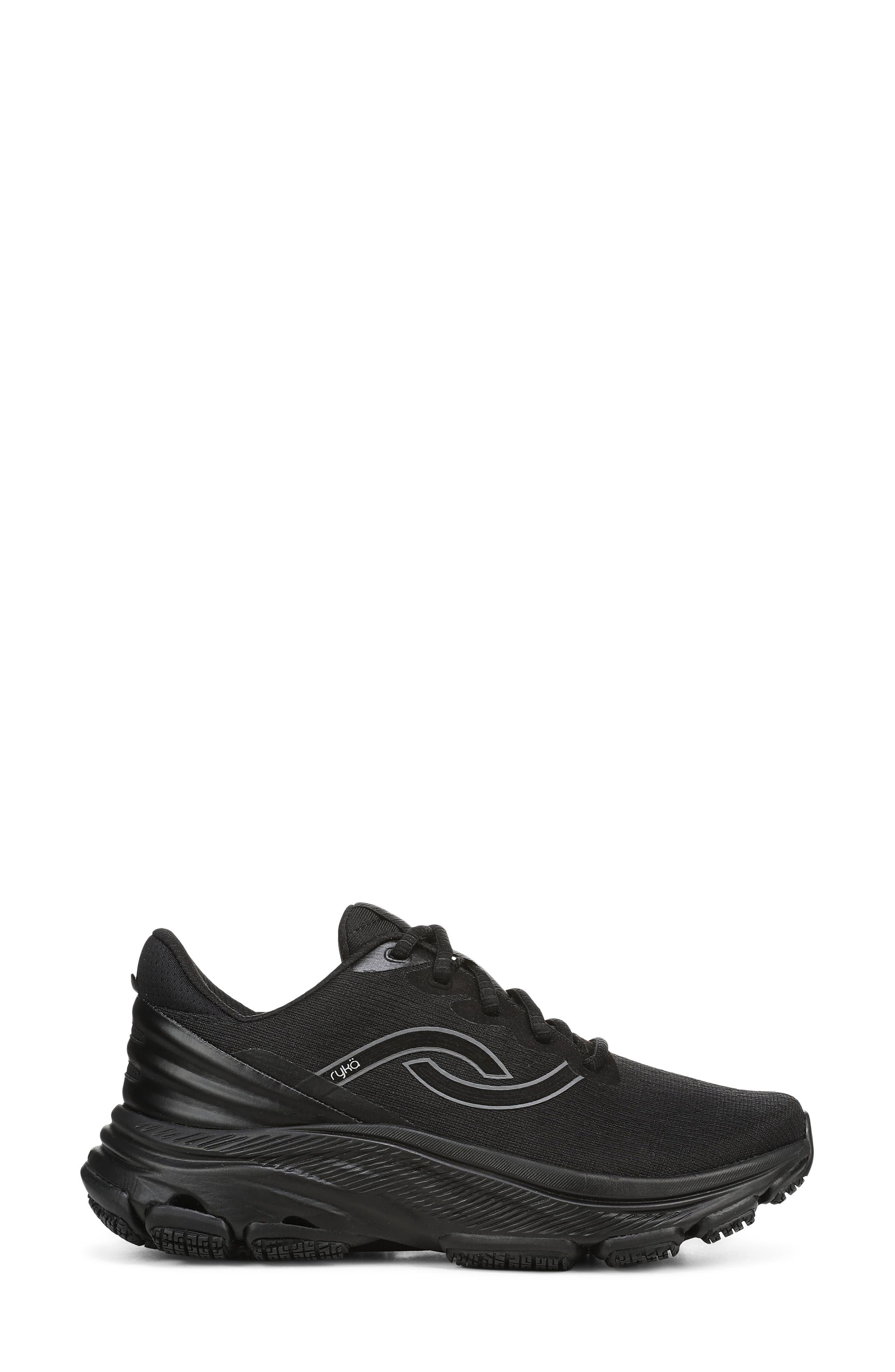 Rykä Devotion Max SR Walking Sneaker, Alternate, color, Black/ Black