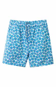 Andy & Evan Kids' Floral Print Volley Swim Shorts
