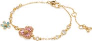 Kate Spade New York fleurette cubic zirconia station bracelet