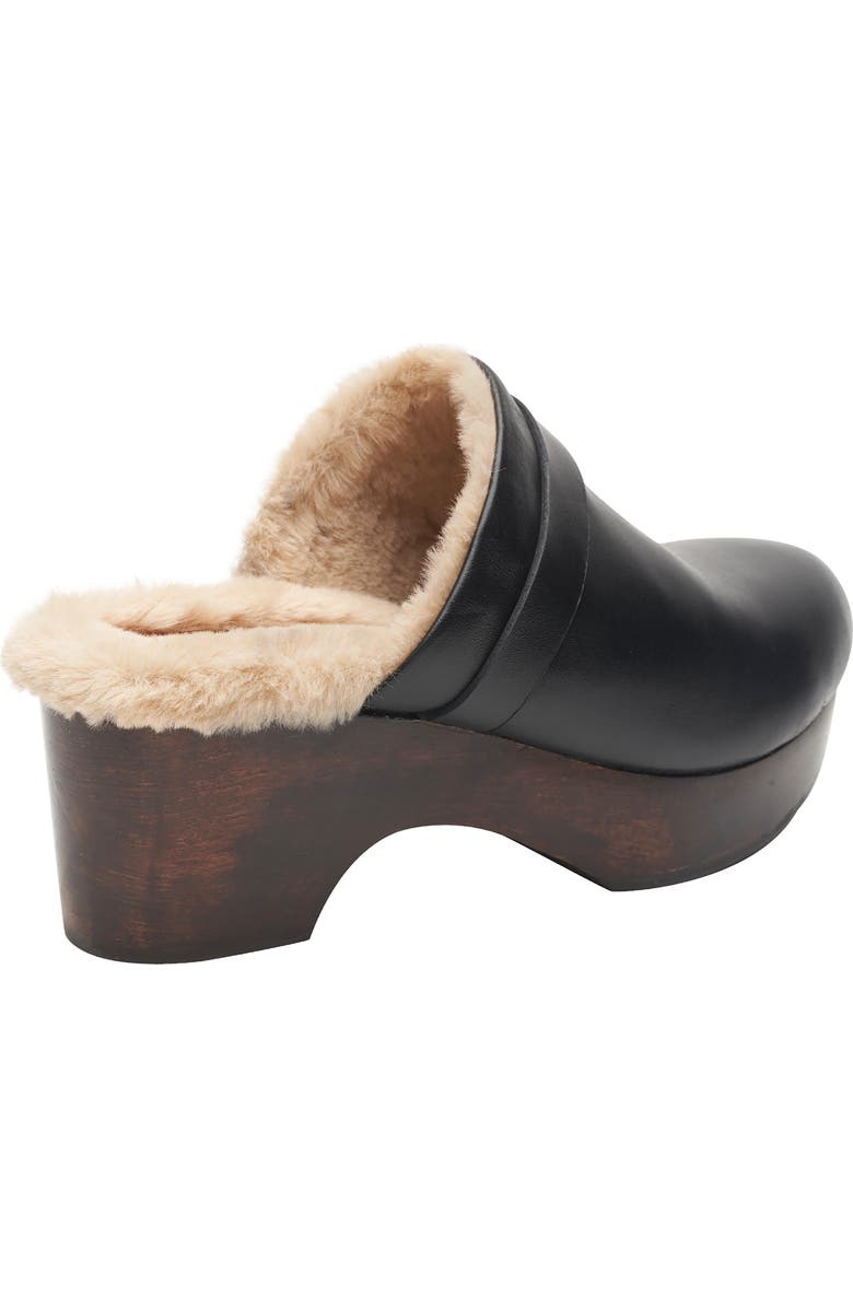 André Assous Sofi Faux Shearling Lined Water Resistant Clog, Alternate, color,