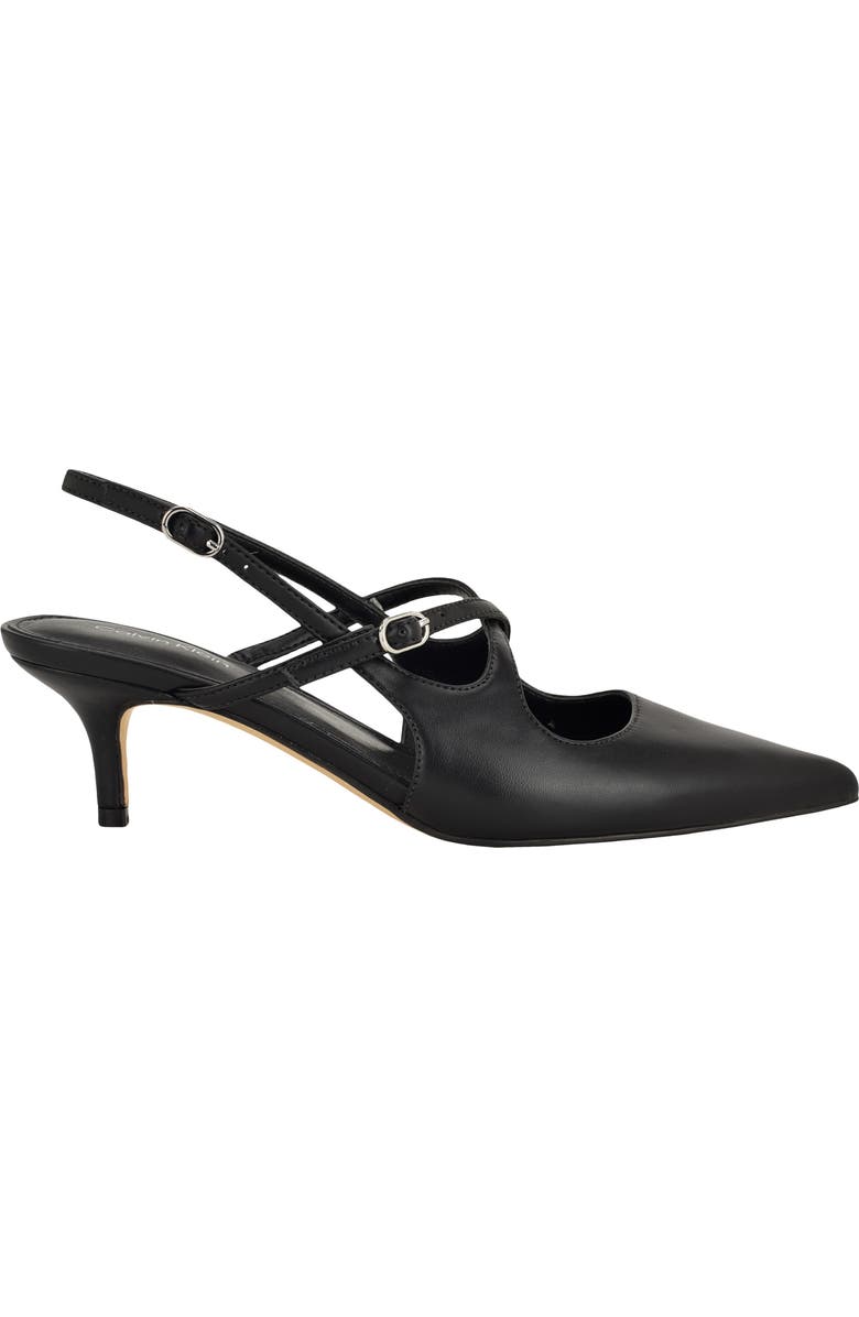 Calvin Klein Vierra 2 Slingback Pump, Alternate, color, Black