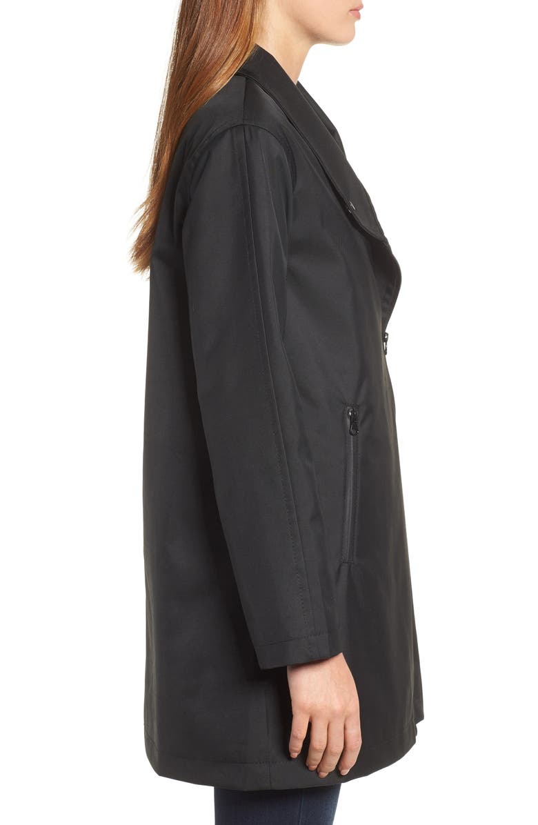 Trina Turk Tenley Asymmetrical Collar Coat, Alternate, color, 