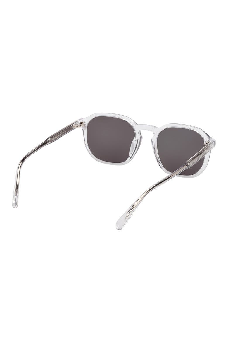 Geometric Sunglasses, Alternate, color, CRYSTAL / GREEN