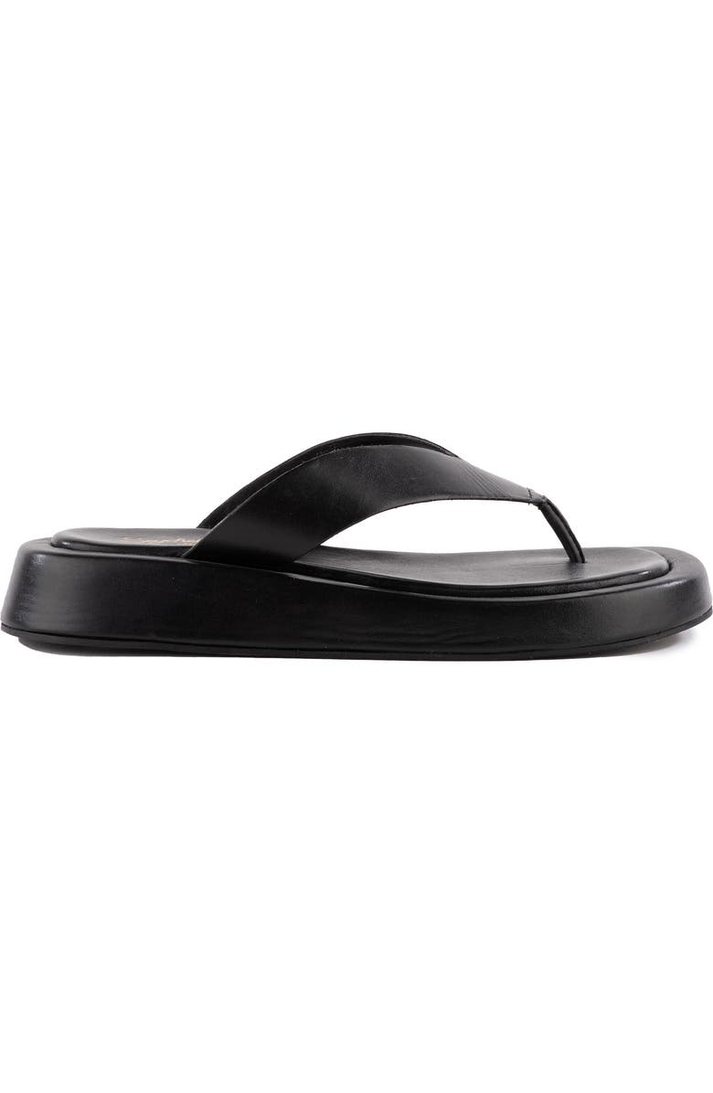 Seychelles Nautical Flip Flop Sandal, Alternate, color, Black