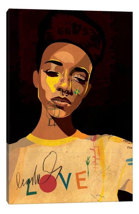 Hannah II by Dai Chris Art Canvas Wall Art