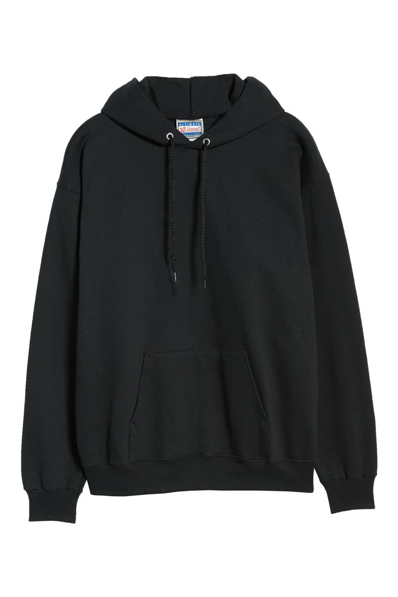 Hoodie, Alternate, color, BLACK