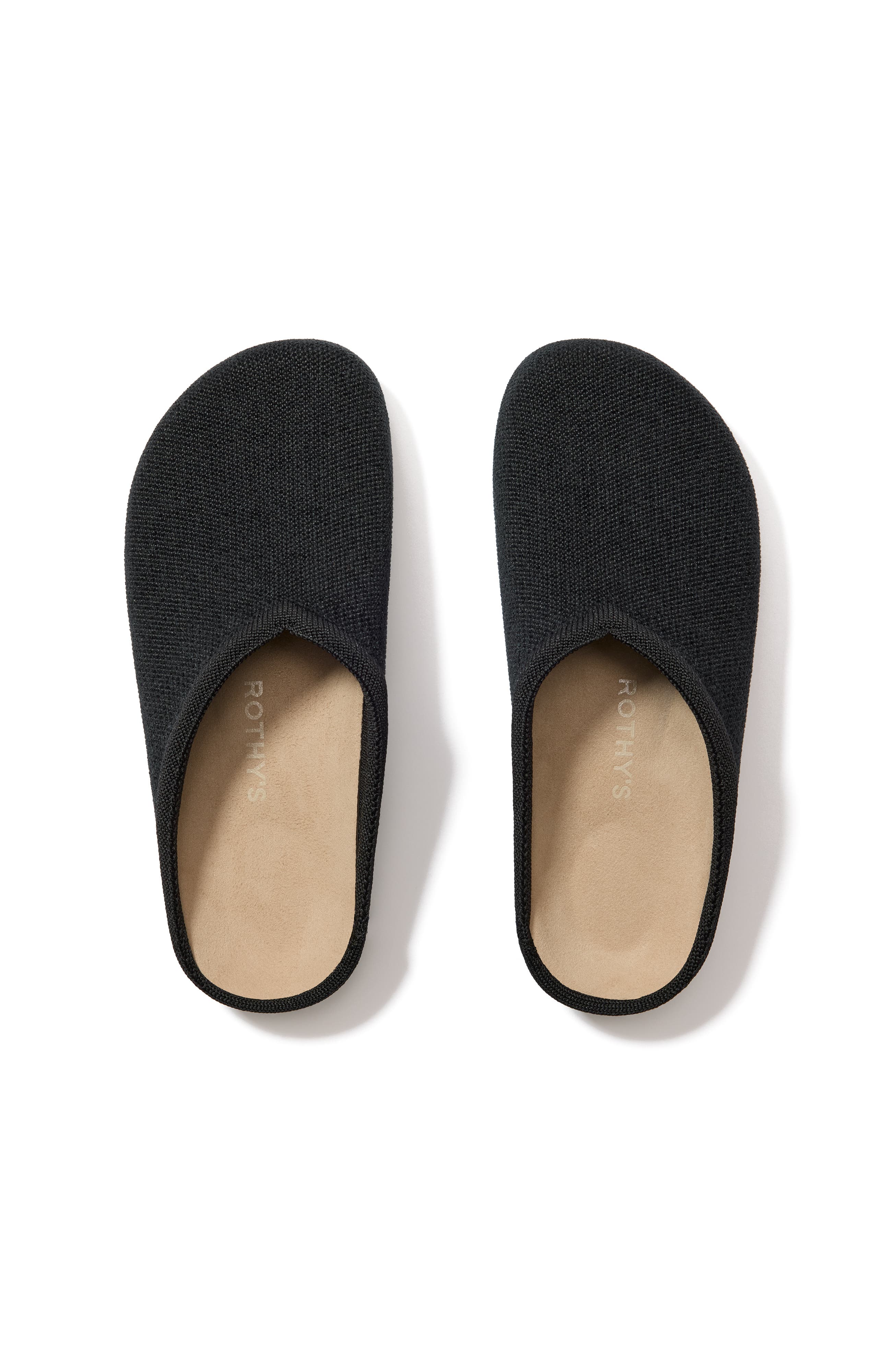 Rothy's The ReVelvet Casual Clog, Alternate, color, Revelvet Black