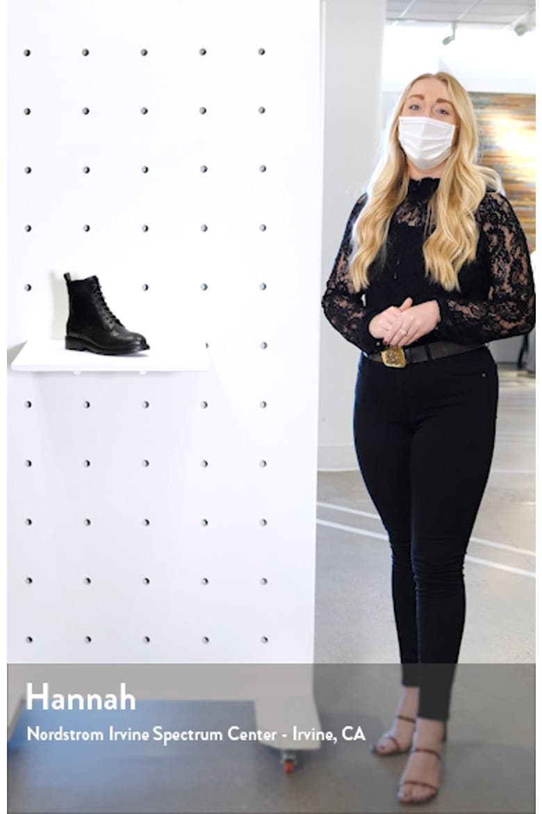 Fischer Lace-Up Leather Boot video