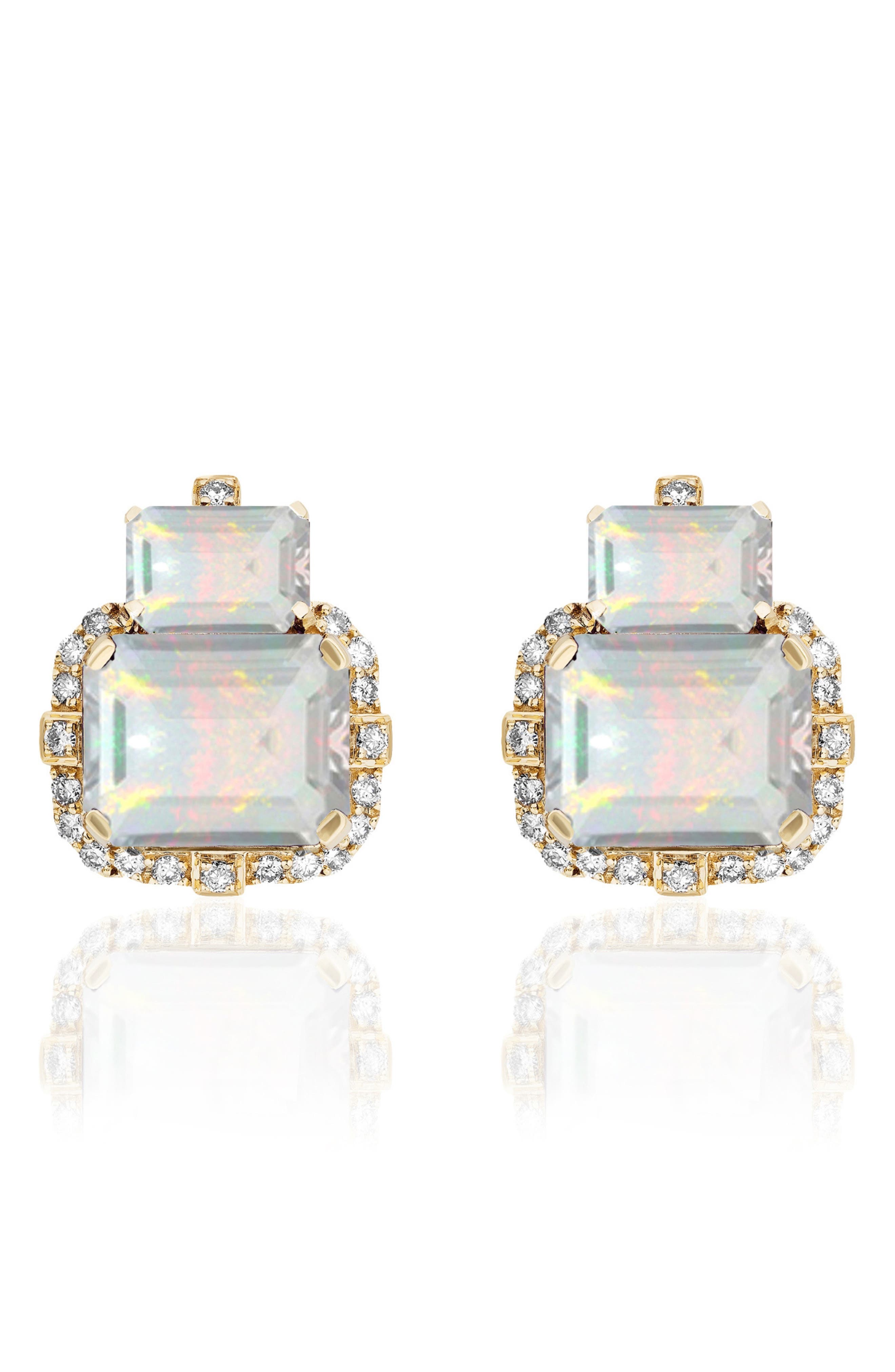 selected 18K YELLOW GOLD/ OPAL