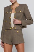 L'AGENCE Kahlia Collarless Jacket
