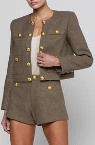 L'AGENCE Kahlia Collarless Jacket