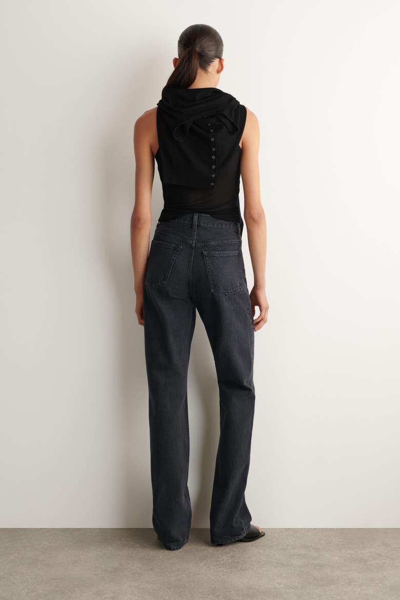 Valley Bootcut Jeans, Alternate, color, BLACK