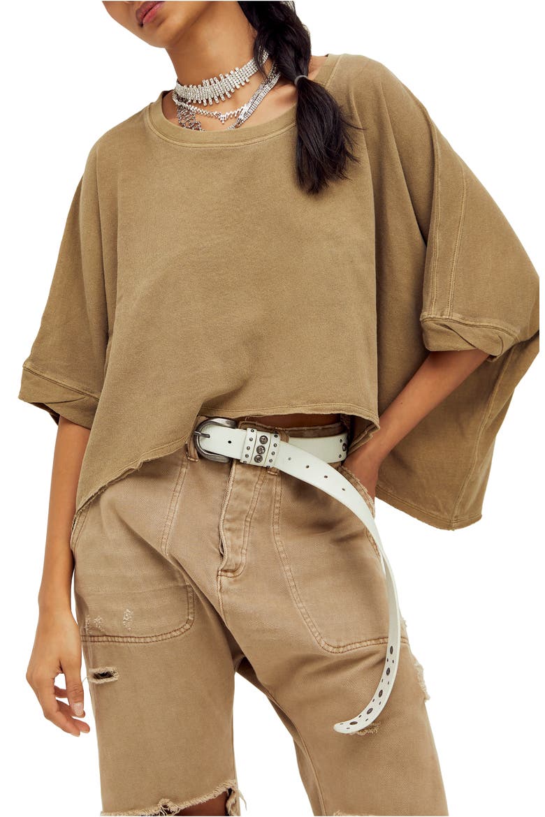 We the Free Crop Top, Main, color, FAVA BEAN