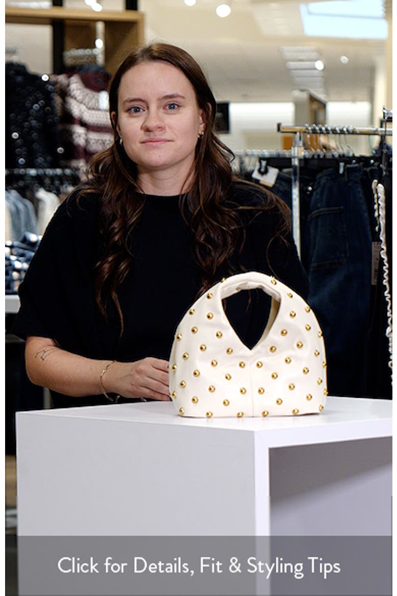 Dahlia Studded Faux Leather Handbag (Women) | Nordstrom