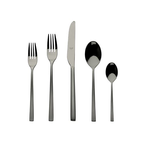 Mepra Atena Flatware Set In Silver