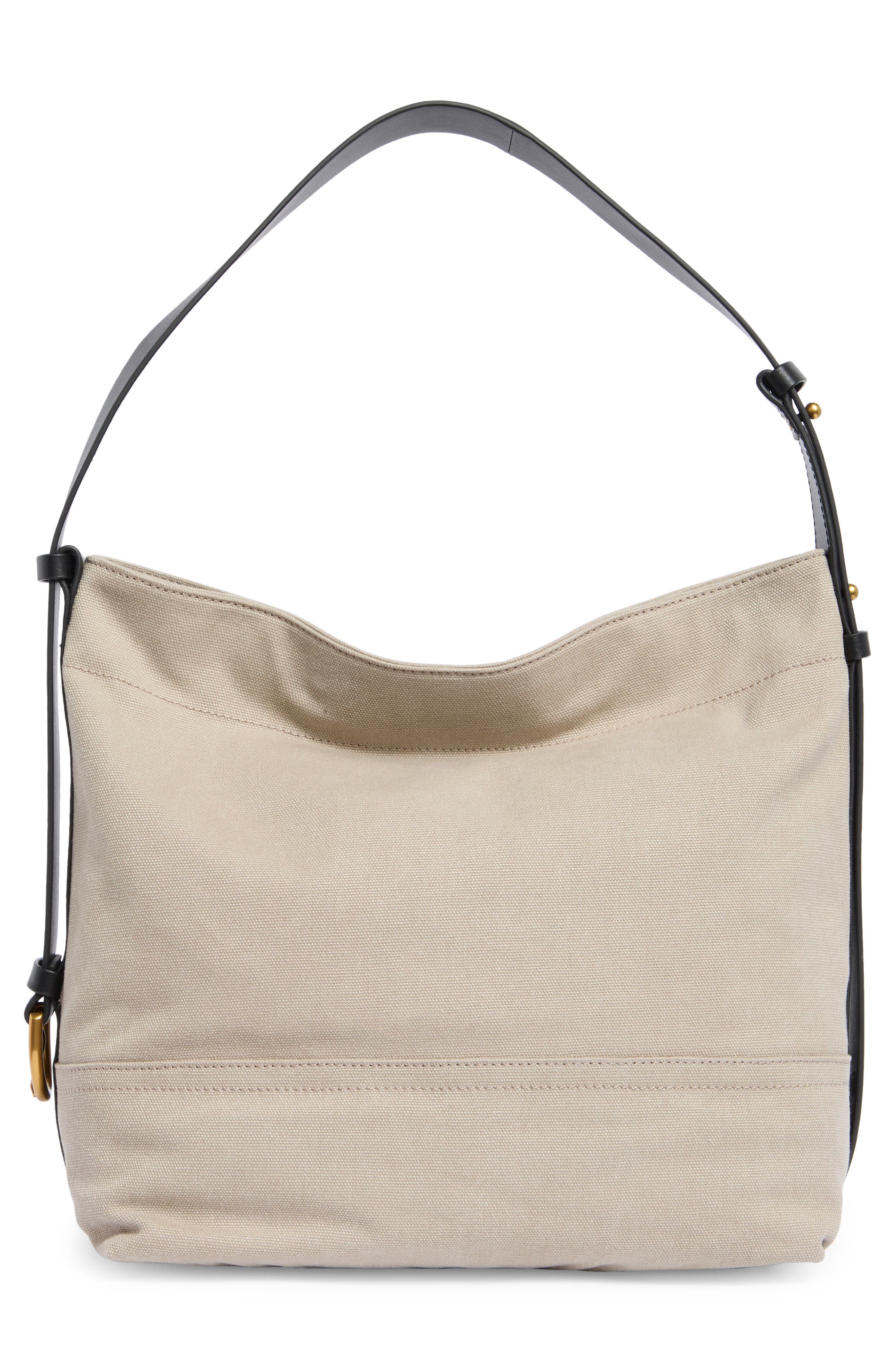 rag & bone Clinton Canvas Bucket Bag, Alternate, color, Psd