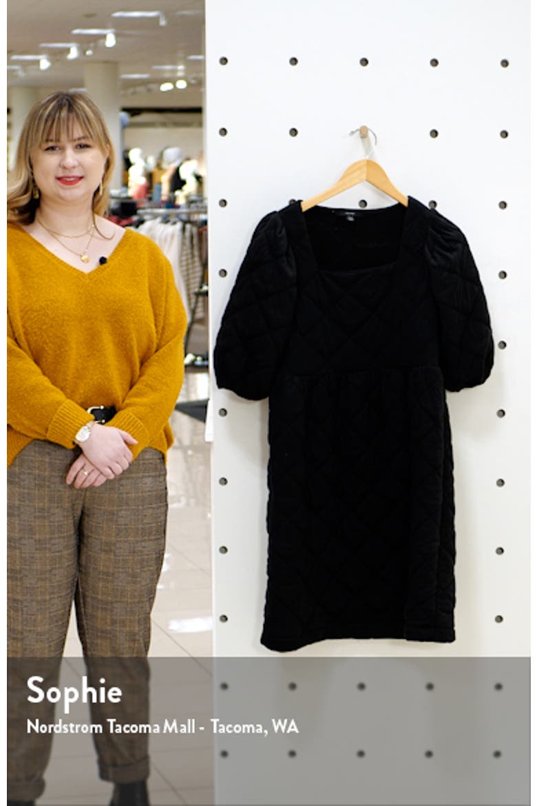 Puff Sleeve Dress video