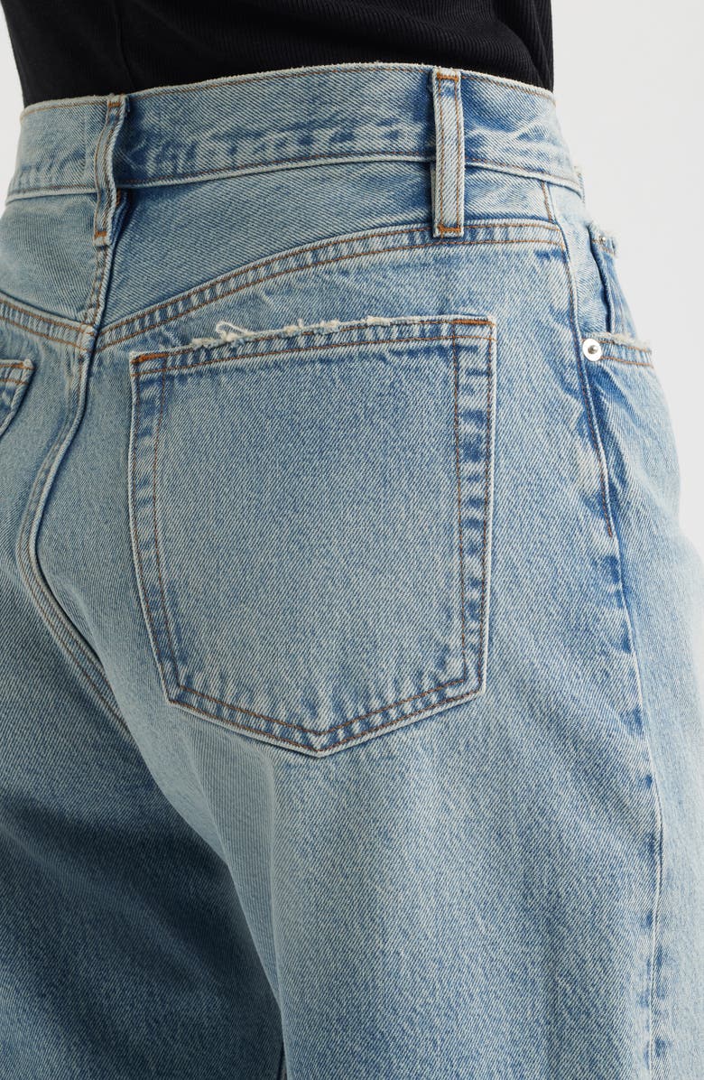 FRAME The Bow Crop Jeans, Alternate, color, Coastal